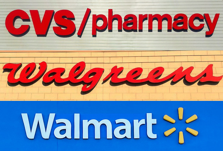 Walgreens, CVS, and Walmart concur to pay $13.8 billion to resolve US opioid claims.-thumnail